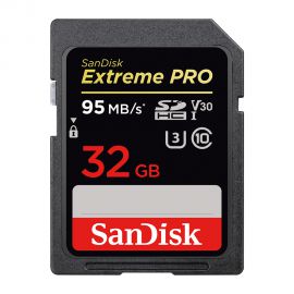 כרטיס זיכרון SanDisk Extreme Pro MicroSDHC MicroSDXC + Adapter 32GB