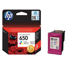 ראש דיו צבע מקורי HP 650